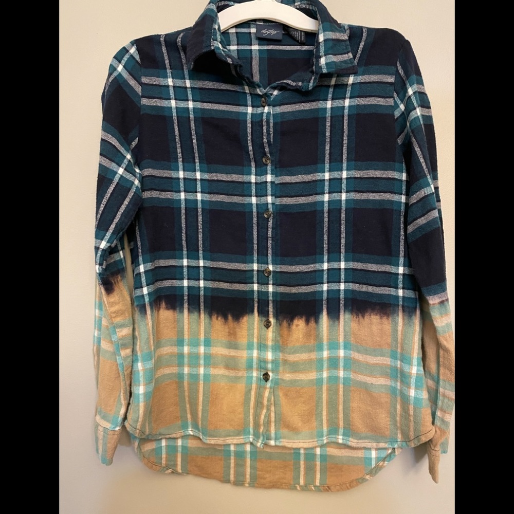 Ombré daytrip flannel